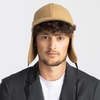 Milo and Dexter Round Cap with Flaps - Black - Thumbnail 1