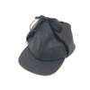 Milo and Dexter Round Cap with Flaps - Black - Thumbnail 3