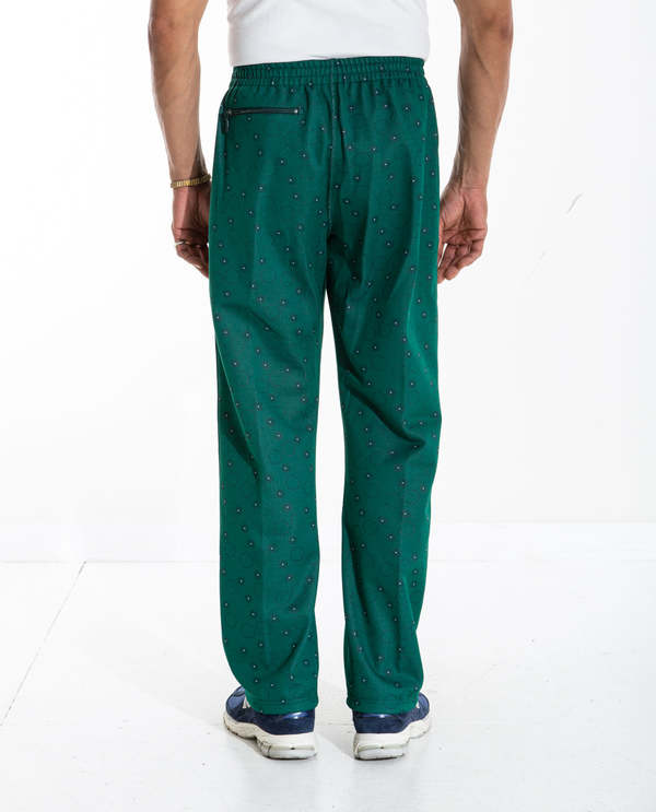 Needles Poly Jacquard Track Pant - Green | Garmentory