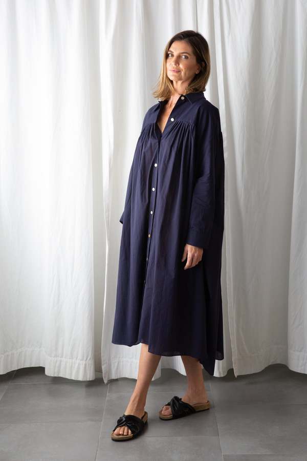 demylee Edimeia Dress - Navy