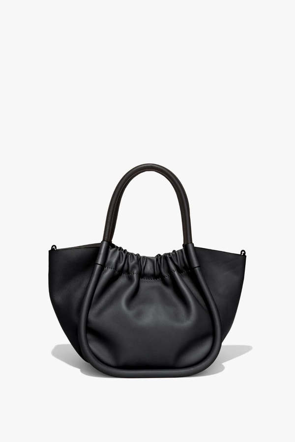 Proenza Schouler Small Ruched Tote  Black