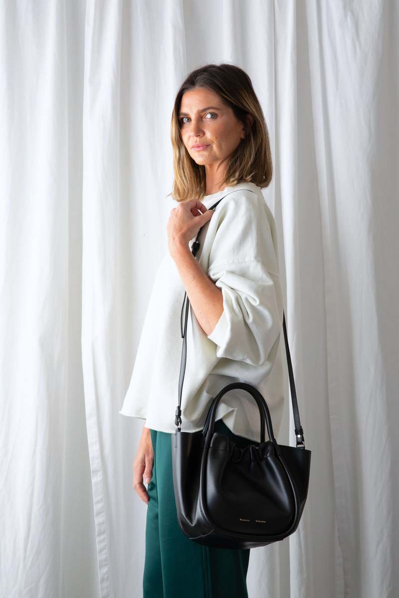Proenza Schouler Small Ruched Tote Black | Garmentory
