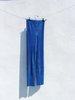 Kitty Joseph Velvet Pleated Trousers - Blue - Thumbnail 5