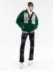 RICHGAINER EMBROIDERY PATCHWORK VELVET JACKET - GREEN - Thumbnail 6