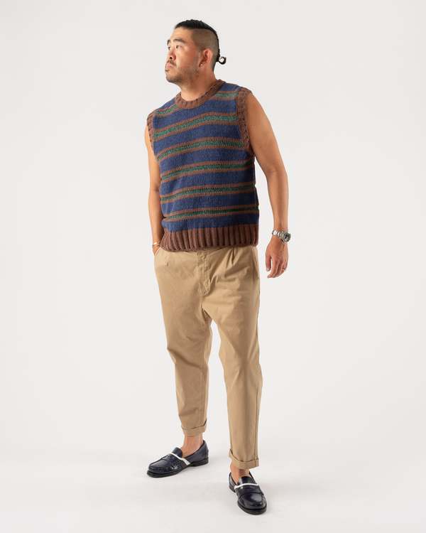 Amomento Velvety Striped Vest - Mix | Garmentory
