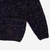 FAIZ T.S. Field Wool Knit Cowichan Sweater - Navy Speckled - Thumbnail 4