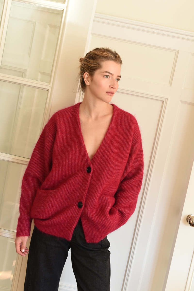 SAYAKADAVIS】COCOON CARDIGAN:カーディガン