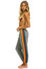 Aviator Nation 5-Stripe Sweatpants - Heather Grey - Thumbnail 1