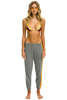 Aviator Nation 5-Stripe Sweatpants - Heather Grey - Thumbnail 4