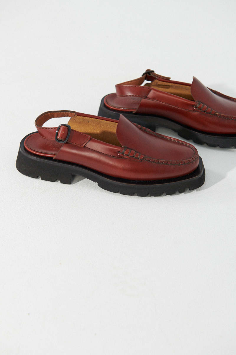 Hereu Raiguer Sport Slingback Loafer - Russet | Garmentory