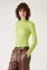 Rejina Pyo Logan Tencel Top - Acid Green - Thumbnail 3