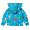 Kids Stella McCartney Baby Good Vibes Jacket - Blue Palms Print - Thumbnail 2