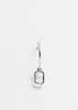 DEPARTMENT Mini Square Earring - Silver - Thumbnail 5