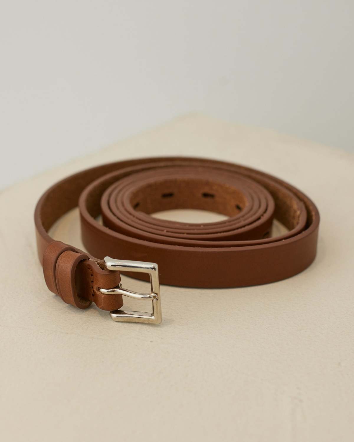 Hed Mayner Elongated Belt - Brown/Black | Garmentory