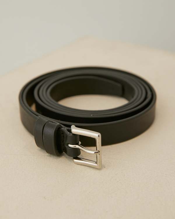 Hed Mayner Elongated Belt - Brown/Black | Garmentory