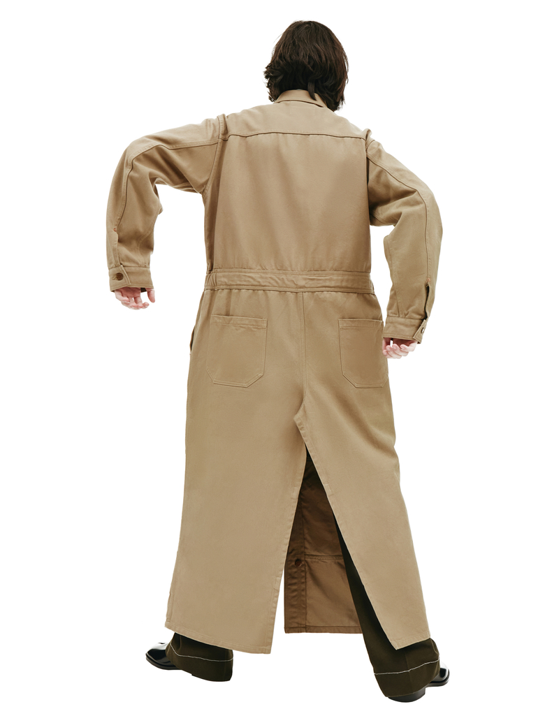 ジャケット・アウター doublet 21SS SILK CHINO JUMPSUITS COAT Doublet-Silk---Cotton-Jumpsuit