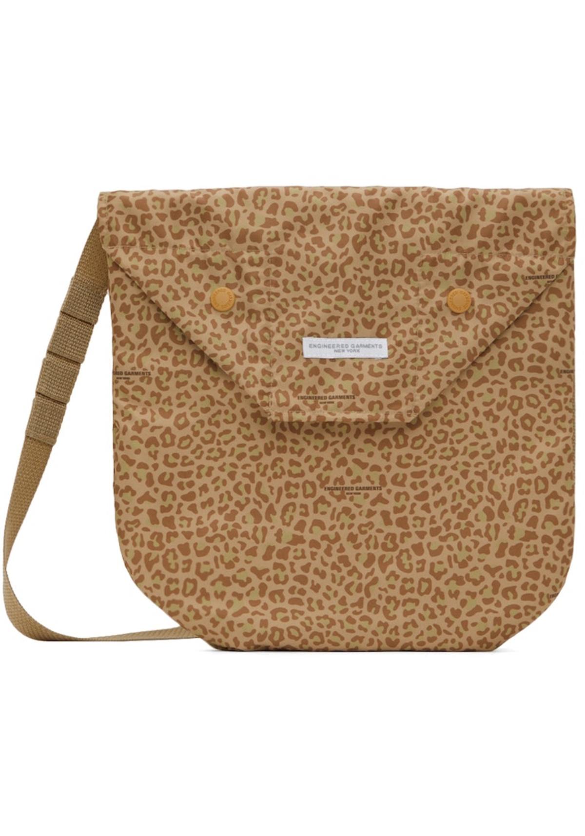 leopard print pouch