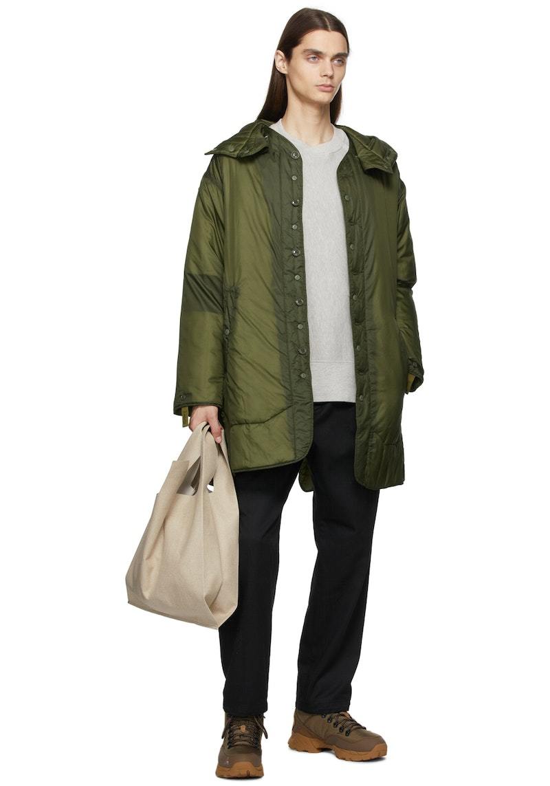 Engineered Garments Raglan Crewneck Sweatshirt - Heather