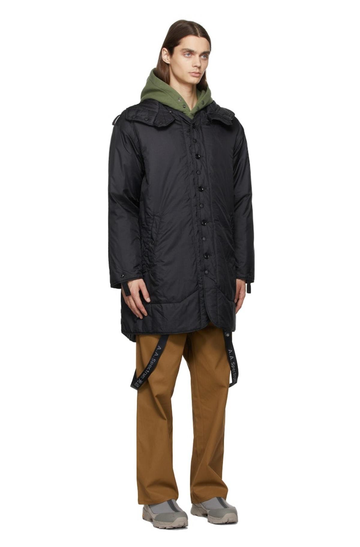 Engineered Garments Reversible Insulated Liner Coat - Black