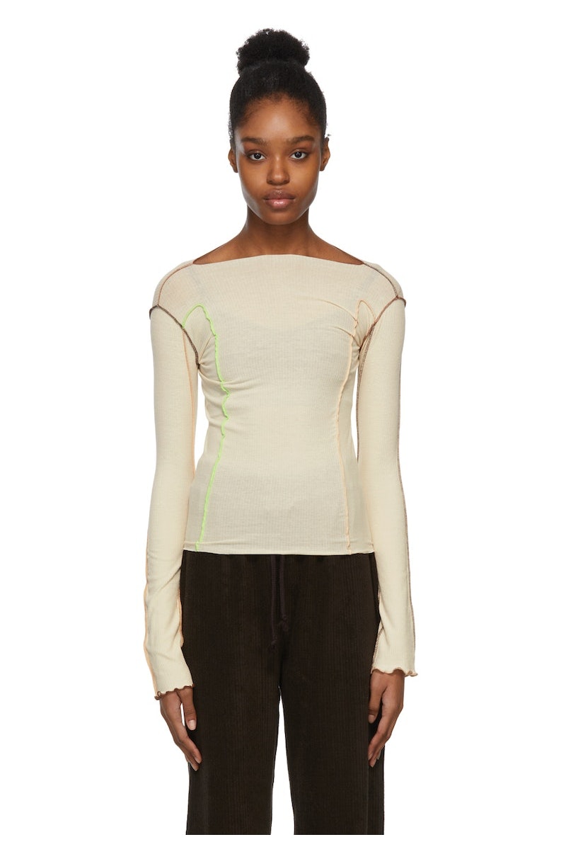 トップス baserange omato long sleeve Omato Long Sleeve Tee in Assortment | Fine organic cotton