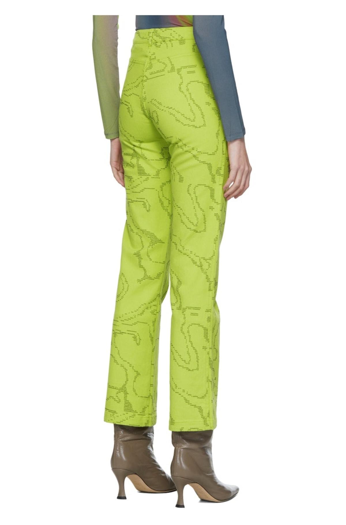 Paloma Wool Green Merapi Jeans | Garmentory