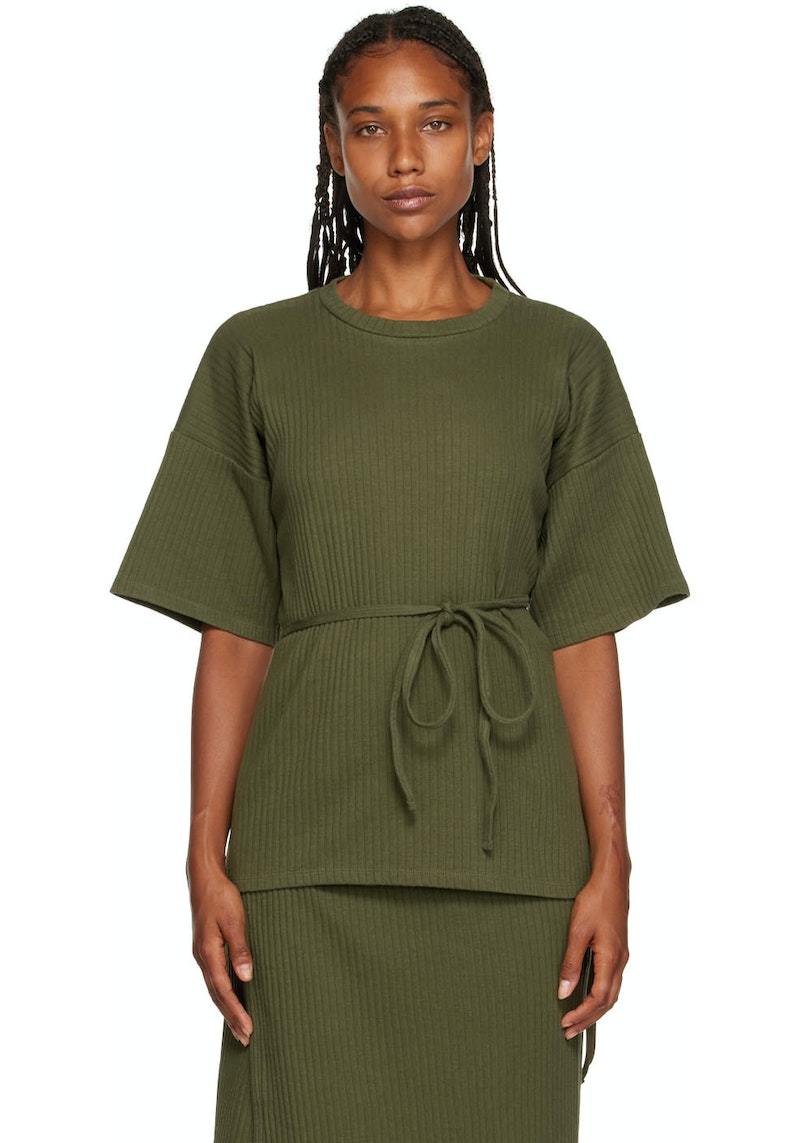 Baserange Shaw T-Shirt - Green | Garmentory