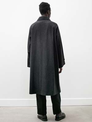 Polyploid Long Coat C - Black Melange | Garmentory