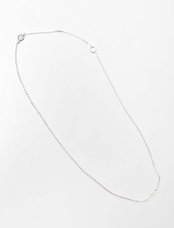 All Blues String Necklace - Polished Silver | Garmentory