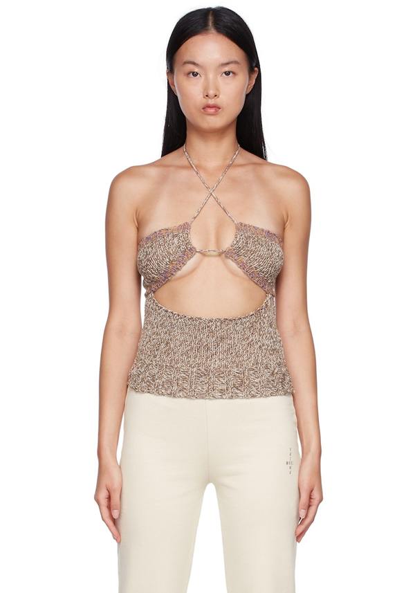 Paloma Wool Sofia Tank Top - Brown | Garmentory