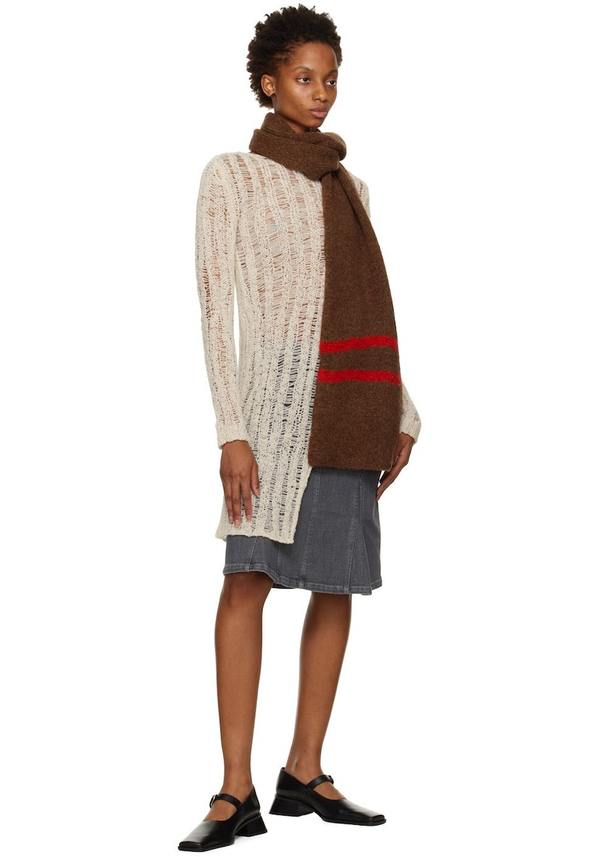 Paloma Wool Brown Dream Scarf | Garmentory