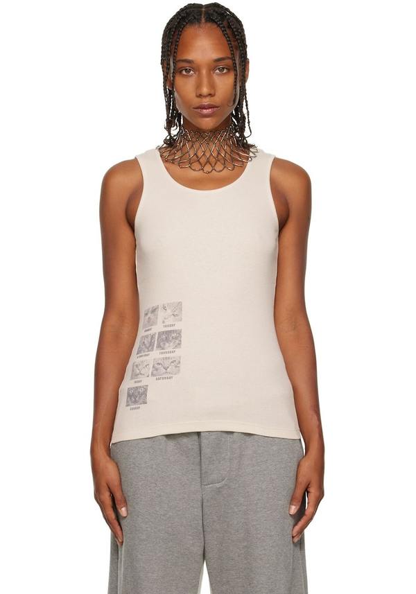 Paloma Wool Alexei Tank Top - Light Grey | Garmentory