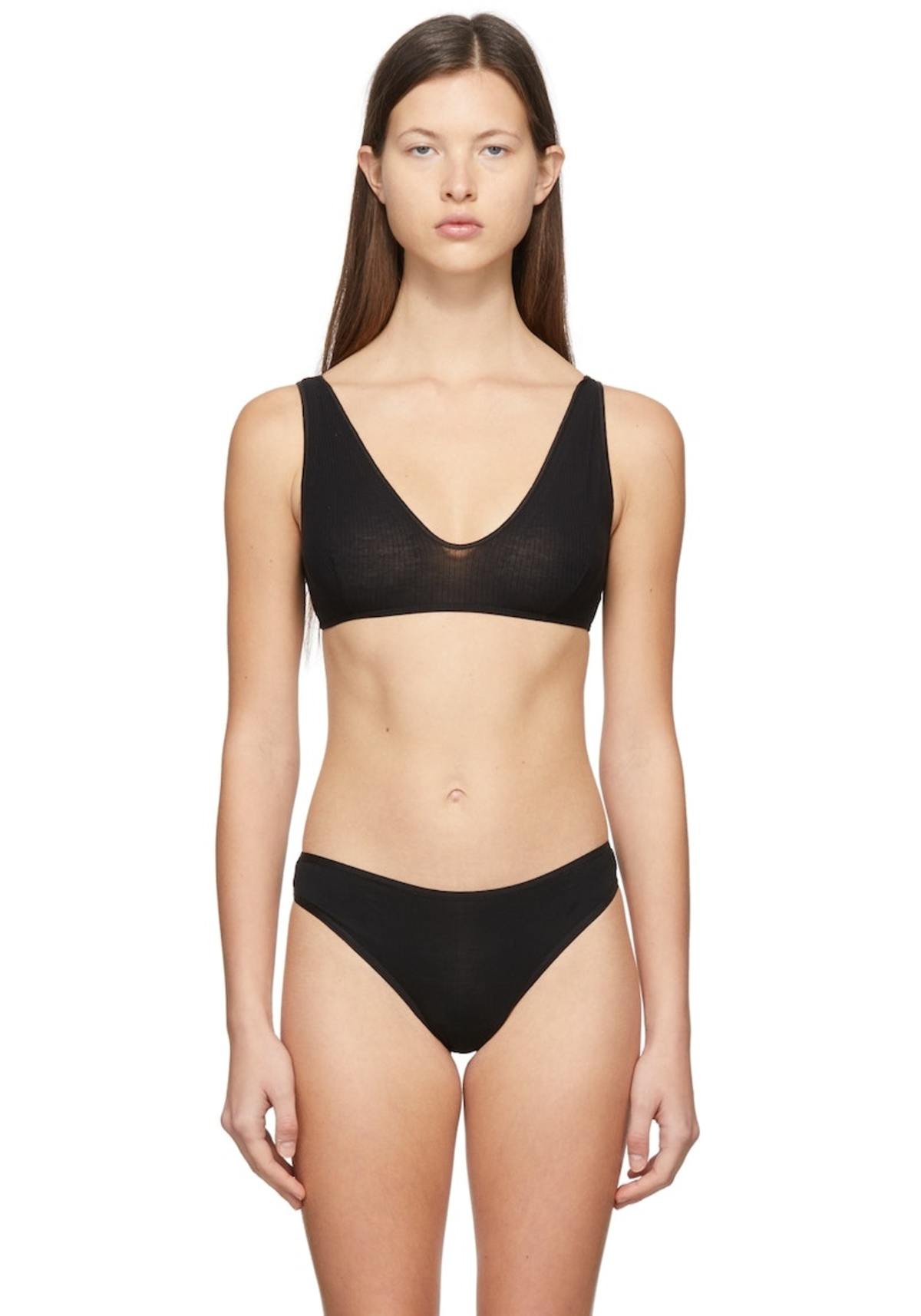 Baserange Highwaist Pam Pants in Black