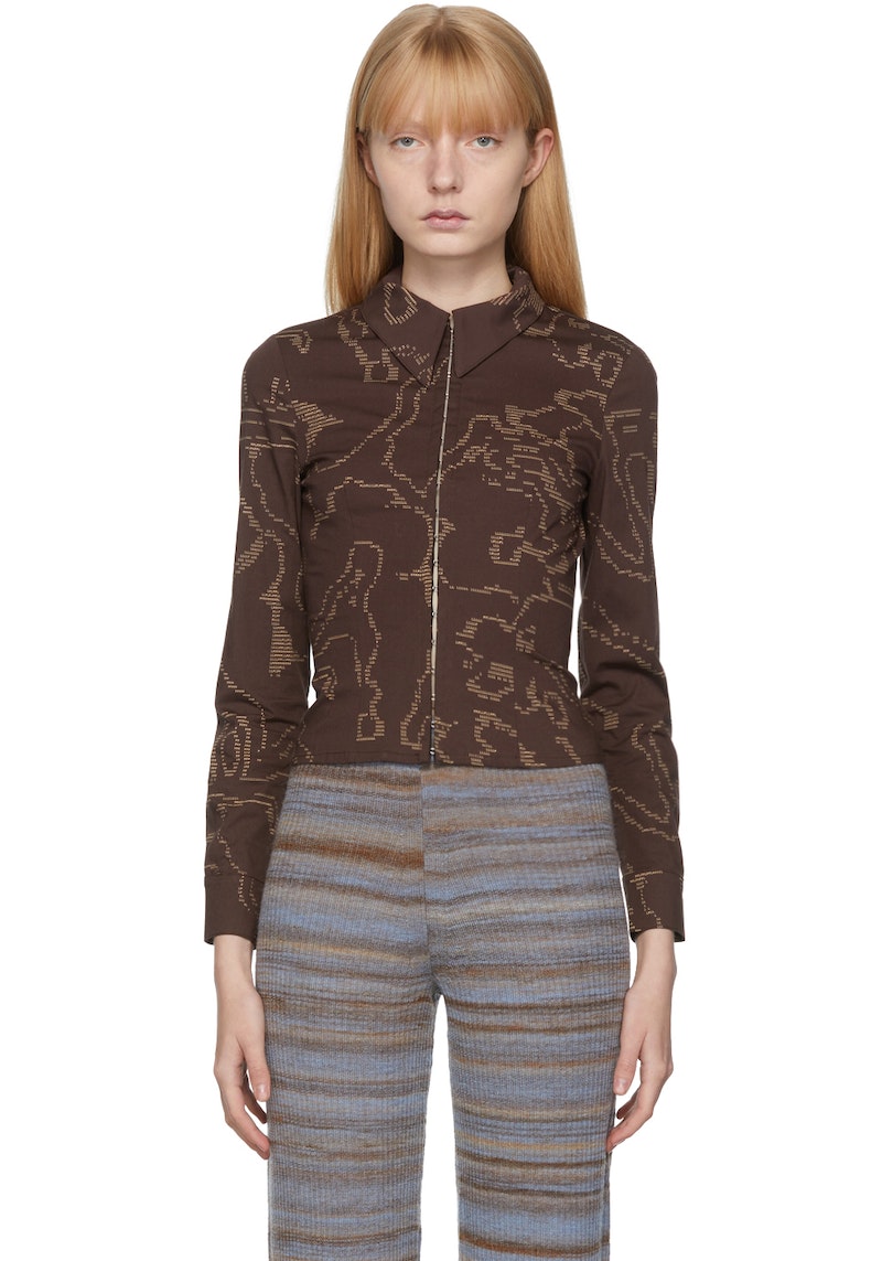 Paloma wool シャツ Paloma Wool Hortensia Shirt In Taupe | ModeSens