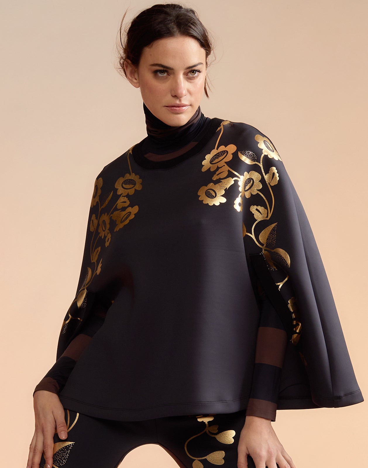 Bibiy ♡ MELINDA CAPE BLACK Bibiy ♡ MELINDA CAPE BLACK