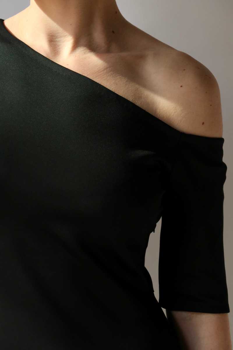 rosetta getty one shoulder dress Rosetta Getty Asymmetric One Shoulder Shirtdress