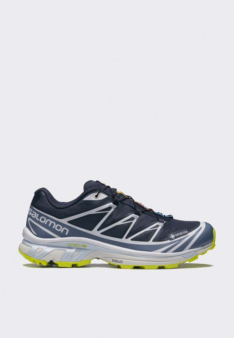 靴 Salomon XT6 GoreTex Nisk/China Blue/Lime SALOMON XT-6 GTX Nisk/China Blue/Lime（サロモン XT-6 GTX