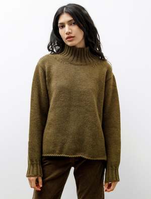 Margaret Howell MHL Wide Neck British Wool Thicket Sweater