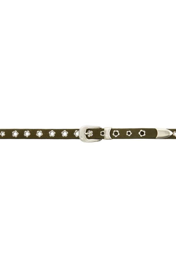 Our Legacy Brown Flower Belt | Garmentory