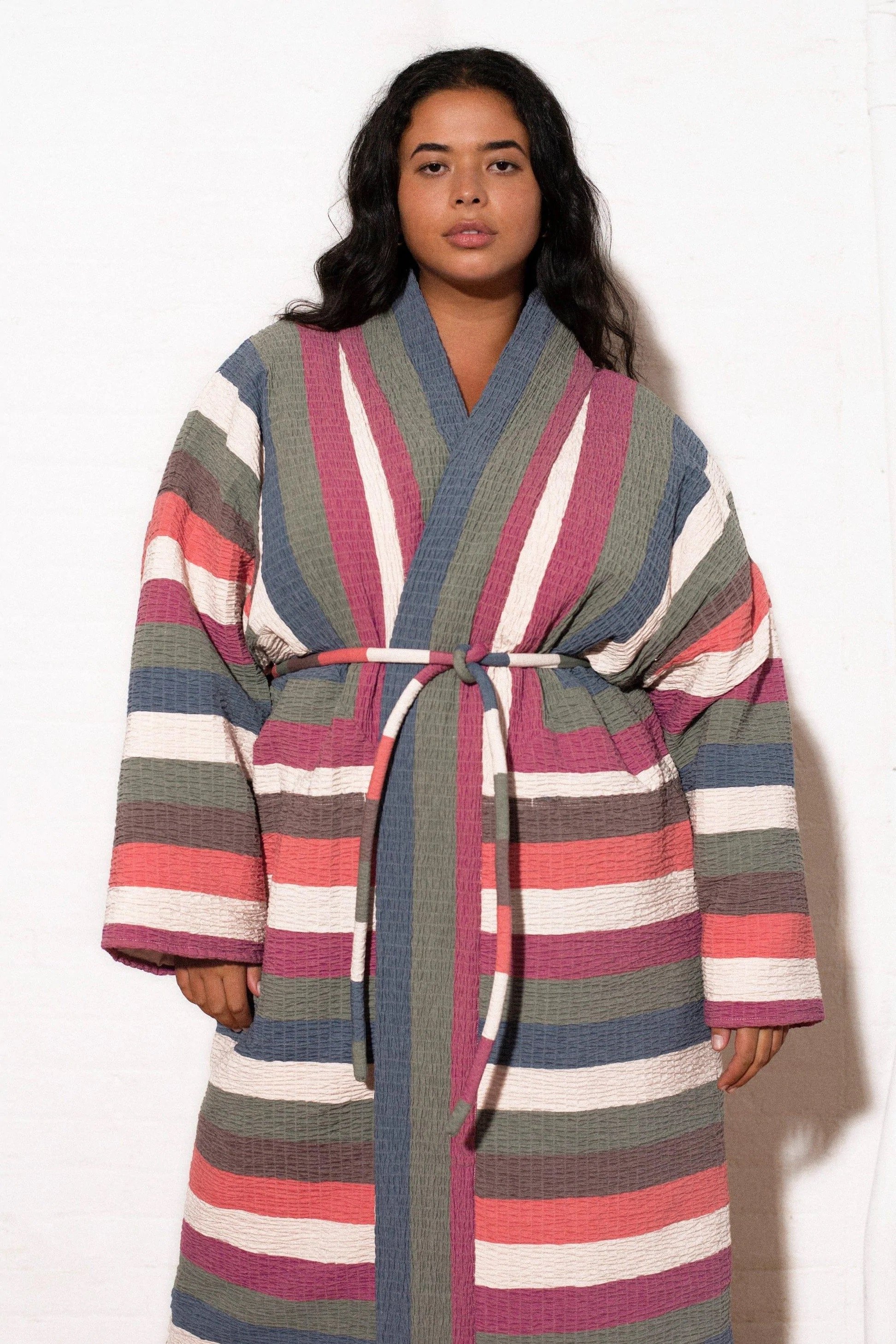 Mara Hoffman Kathya Jacket - Multicolor Lela Stripe | Garmentory