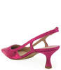 Roberto Festa Siviglia Sequin Slingback Heels - Fuchsia - Thumbnail 3