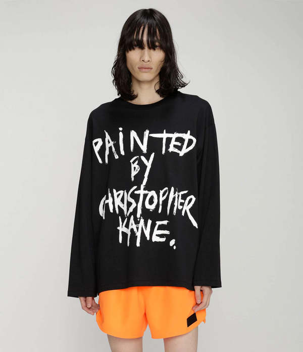 Christopher Kane Painted By Christopher Kane Long Sleeve T-Shirt