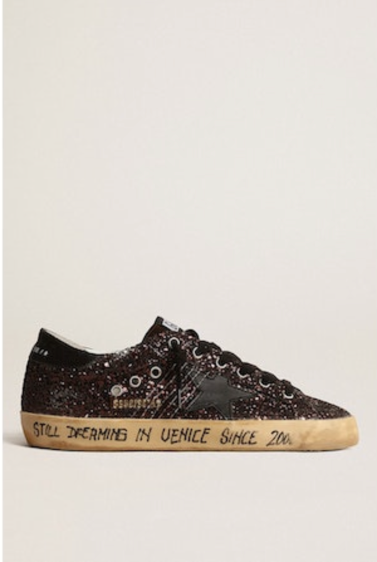 Golden Goose Super-Star Glitter Sneakers Garmentory