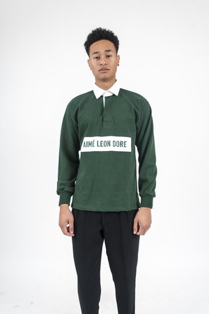 Chemise Verte Unie Aime Leon Dore Casino - Taille L, Manches Courtes, Neuve Avec étiquette