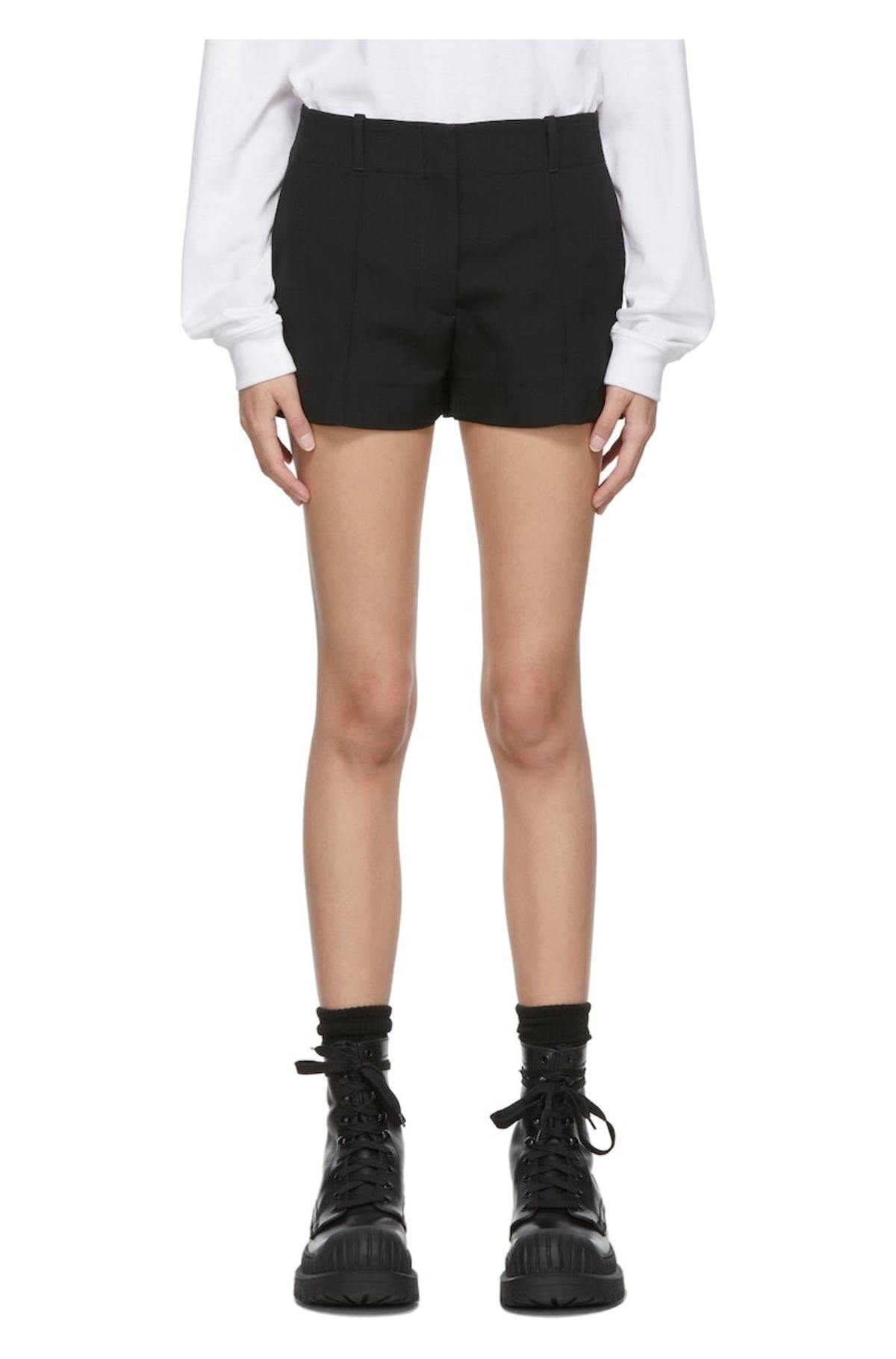 Acne Studios Mini Tailored Shorts - Black | Garmentory