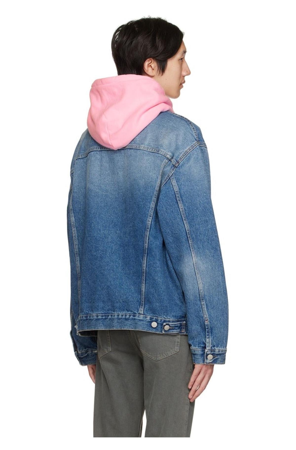 Acne Studios Relaxed Denim Jacket - Blue | Garmentory