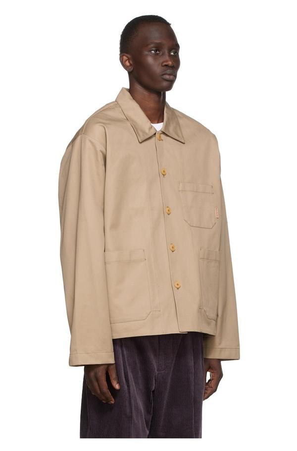 Acne Studios Twill Jacket - Beige | Garmentory