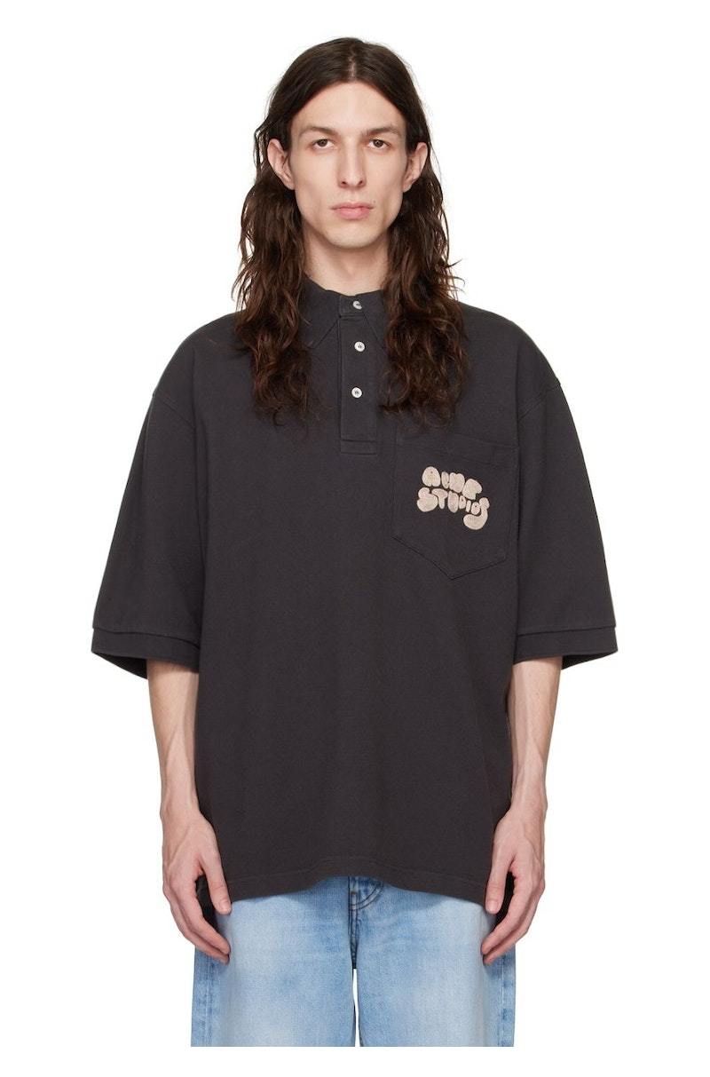 ACNE STUDIOS Bubble Logo Polo