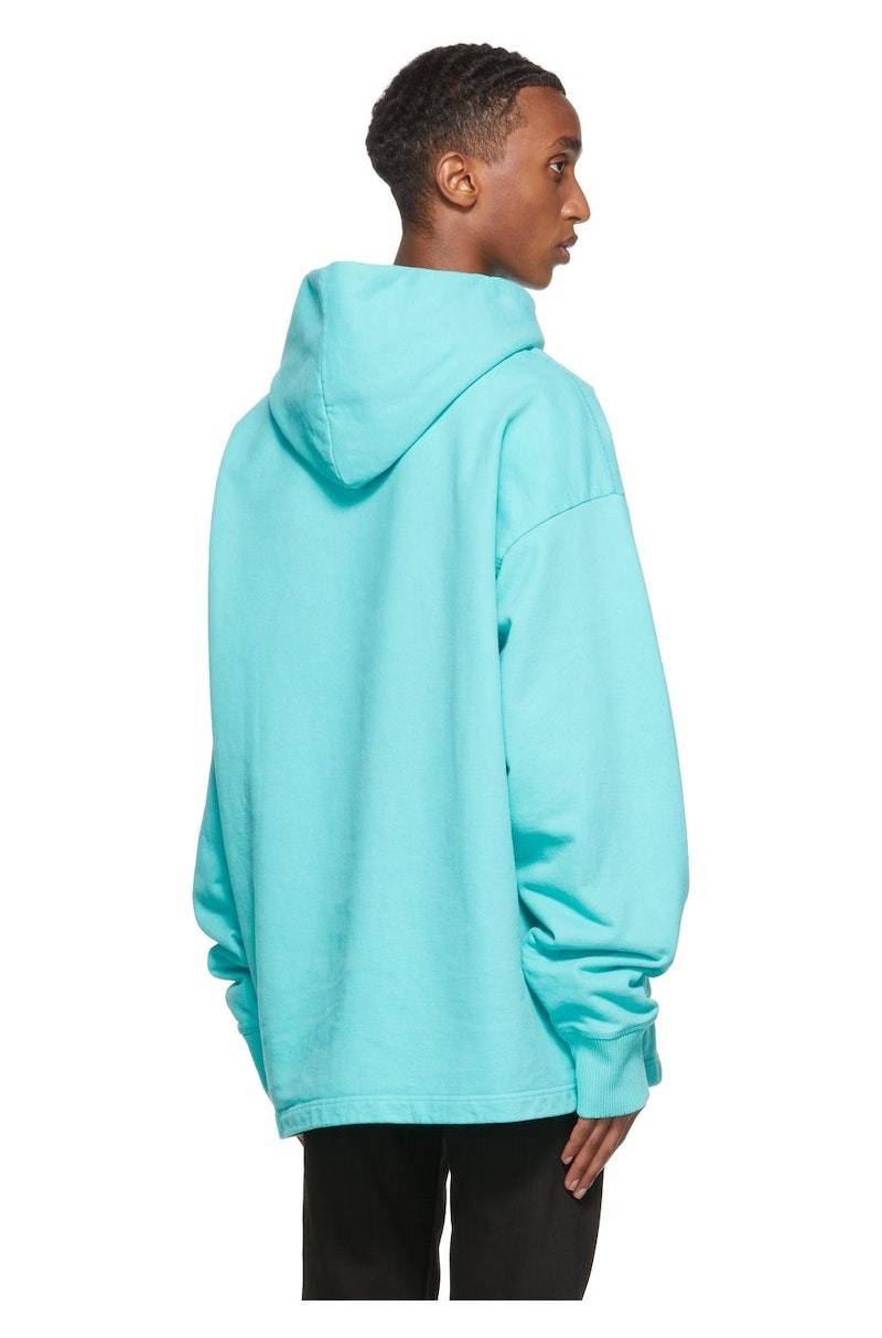 国内発送☆ACNE STUDIOS☆HOODIE/GREEN ACNE STUDIOS 'STOCKHOLM' LOGO OVERSIZED HOODIE. (L) – SEVENUES.