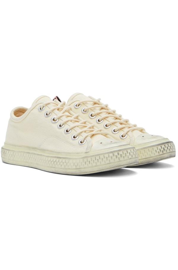 Acne Studios Ballow Tumbled Sneakers - Off White | Garmentory