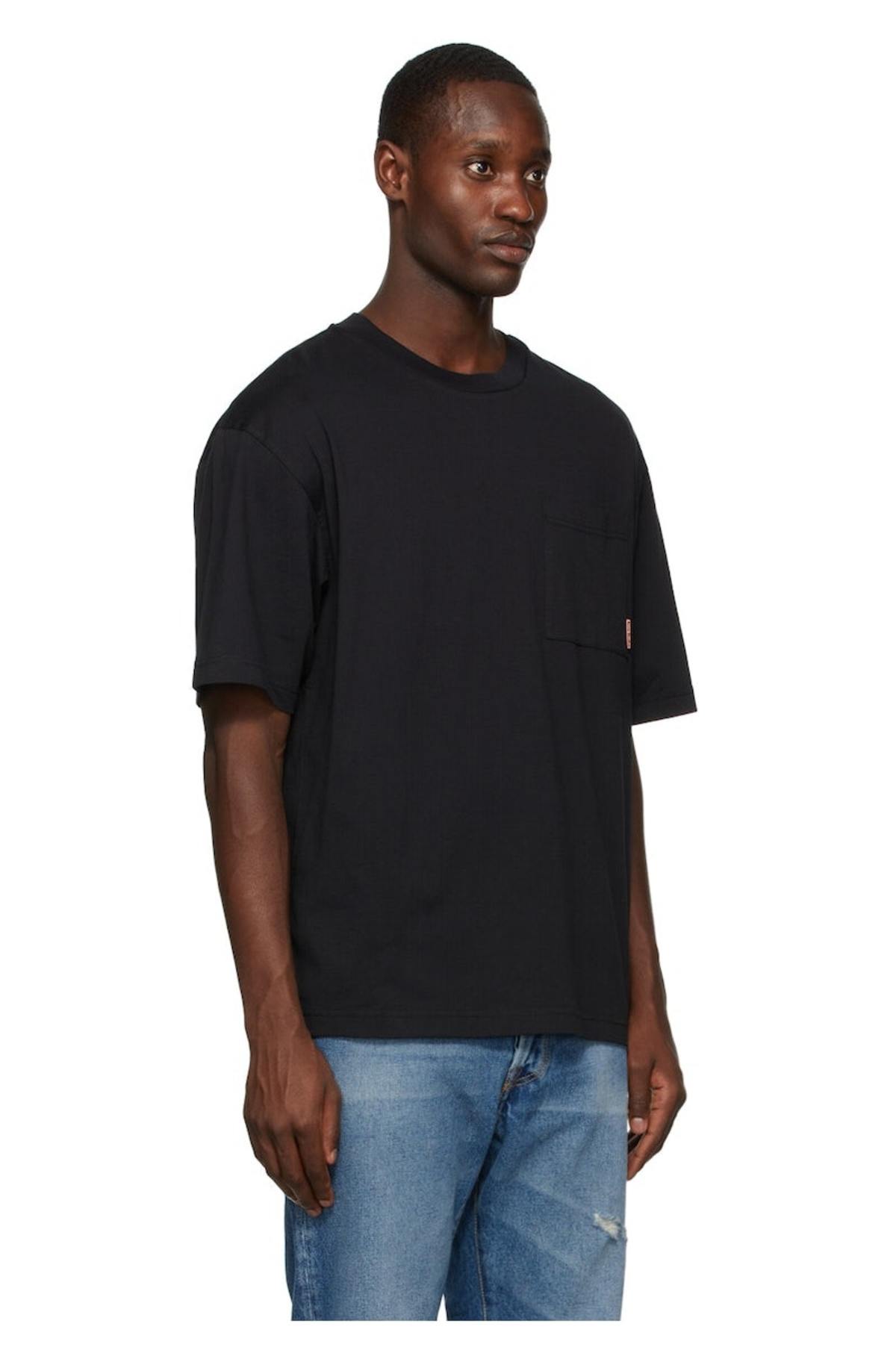 Acne Studios Patch Pocket T Shirt - Black | Garmentory
